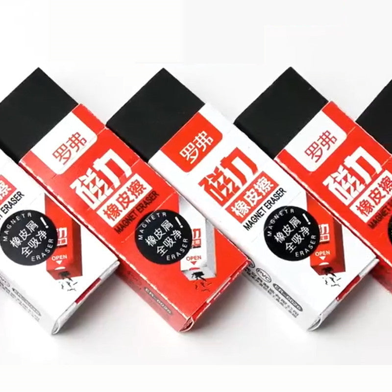 Magnetic Eraser Magnet Black Technology Wipe Clean