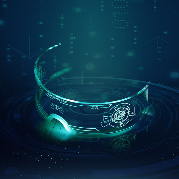 Technology Colorful 3D Luminous LED Glasses Fashion