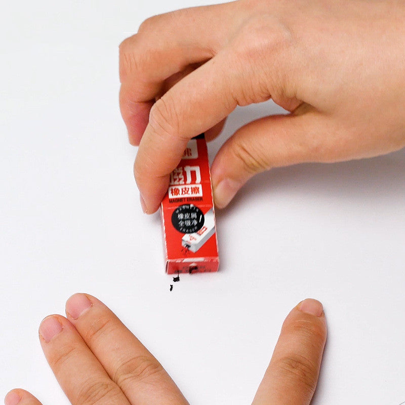 Magnetic Eraser Magnet Black Technology Wipe Clean