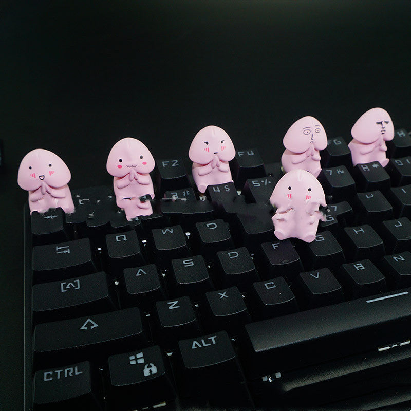 Personalized Small Dingding Mechanical Keyboard Keycap