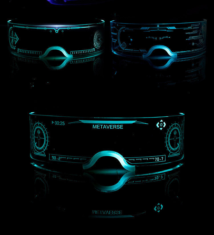 Technology Colorful 3D Luminous LED Glasses Fashion