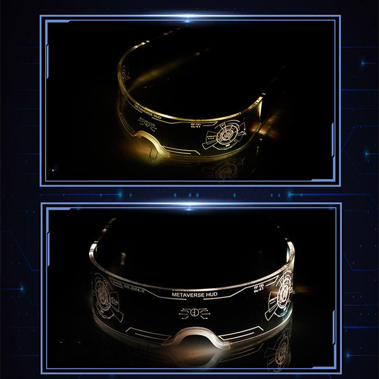 Technology Colorful 3D Luminous LED Glasses Fashion